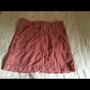 Top shop MOTO High Waist Corduroy Mini Skirt